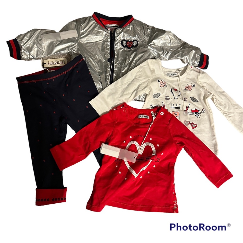 NWT IKKS BABY 6M-12M BUNDLE